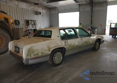 1991 Cadillac Deville from USA, damaged, VIN 1G6CD53B4M4273519
